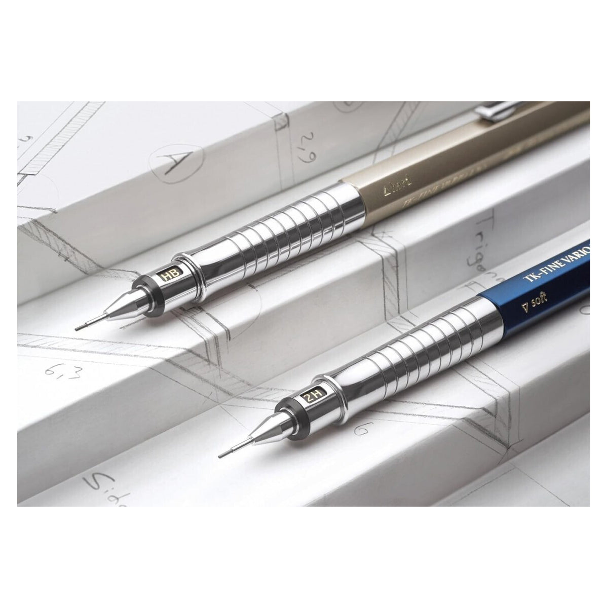 Μηχανικό Μολύβι Faber-Castell Tk-fine Vario Mechanical Pencil 0.7 Mm Gold 135740