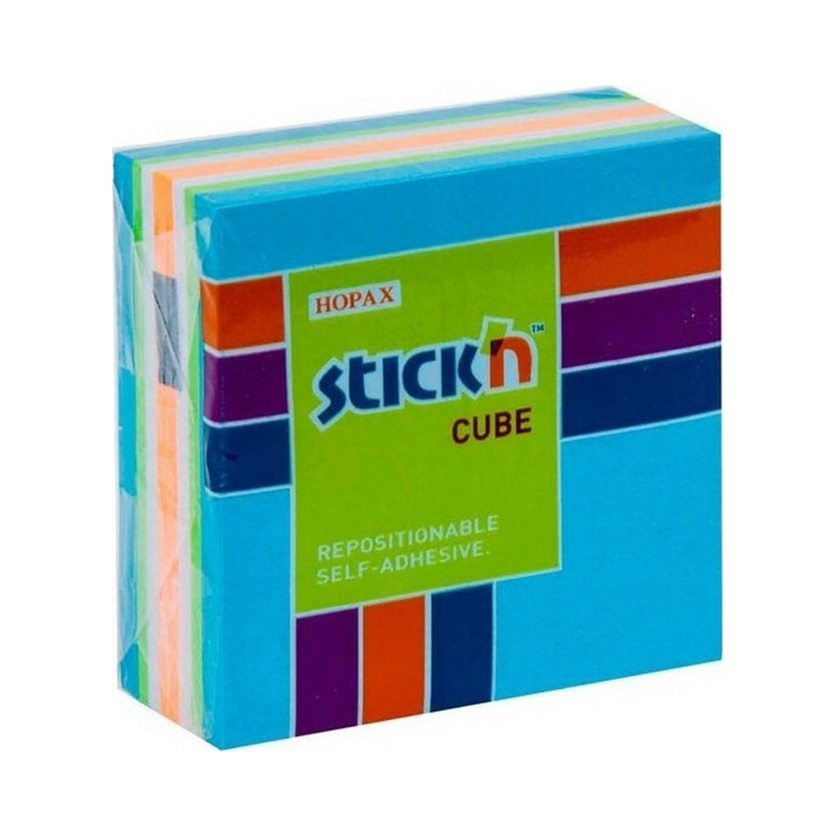Stick'N Αυτοκόλλητα Χαρτάκια Σημειώσεων 250φ 5x5εκ.