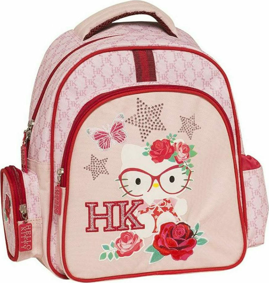 Graffiti Σχολική Τσάντα Νηπιαγωγείου Hello Kitty