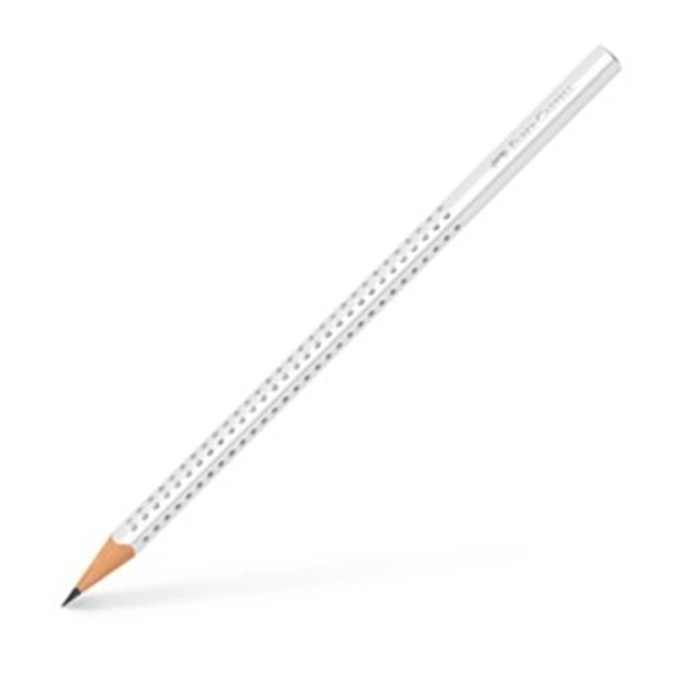 Μολύβι Faber-Castell Grip 2001 2B Λευκό 217053