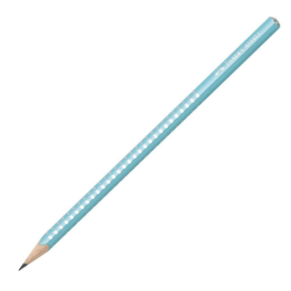 Μολύβι Faber-Castell Sparkle Τιρκουάζ 118205