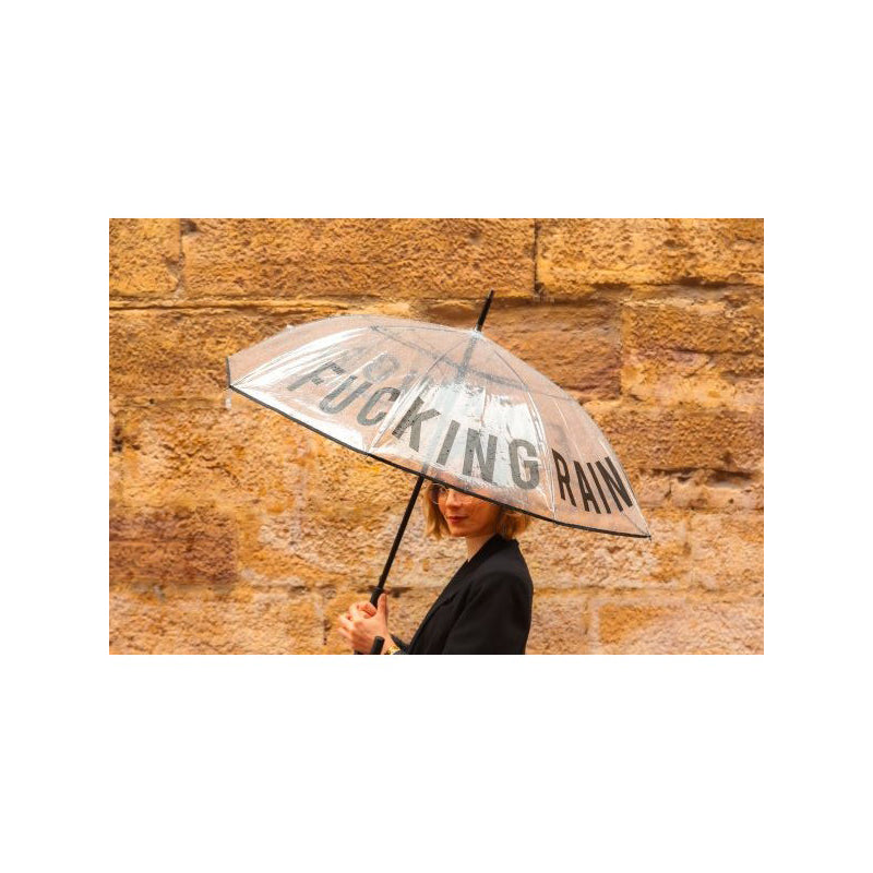 Fisura Ομπρέλα Διάφανη Fucking Rain AUT2420424