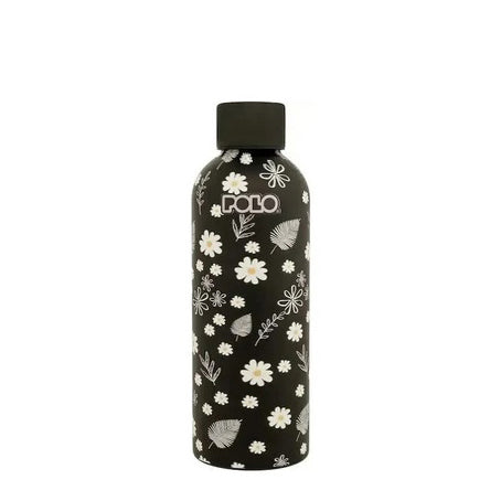 Polo Μπουκάλι Θερμός Ανοξείδωτο 500ml Blossom Daisy Black 9-49-032-0003